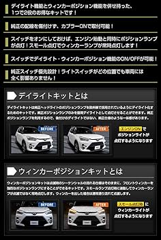 Amazon | YOURS(ユアーズ). ライズ 専用 デイライト&ウィンカー